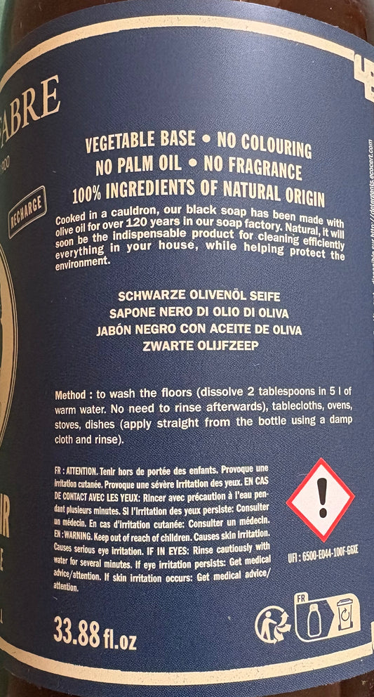 Olive Oil Black Soap (France)