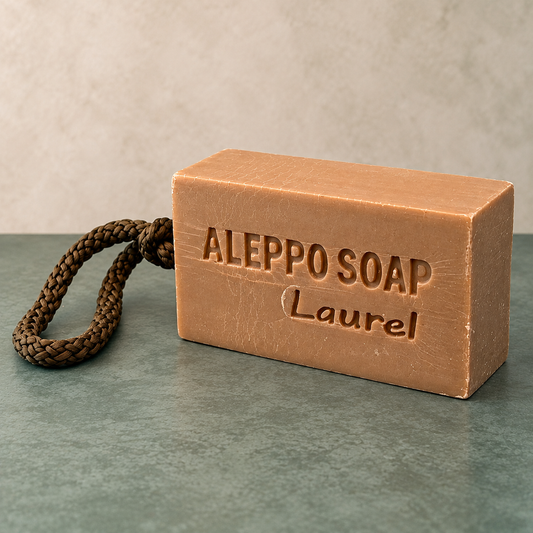 Aleppo Soap on a Rope — 5% Laurel Oil