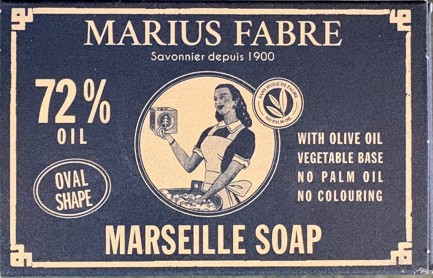 Oval Marseille Soap (France)
