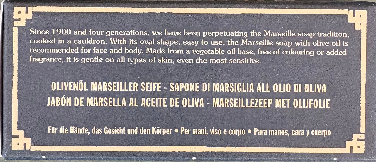 Oval Marseille Soap (France)